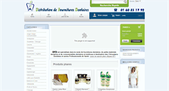 Desktop Screenshot of fourniture-dentaire.net